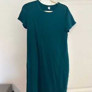 Old Navy Teal Crew Neck dress